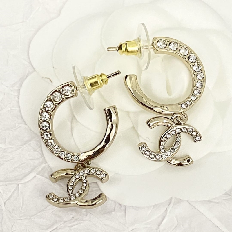 Ch*el earrings
